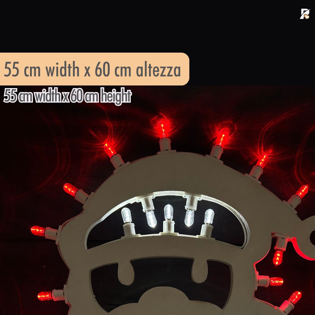 Luminaria Salentina BABBO NATALE