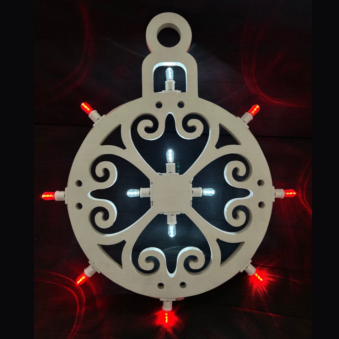 Luminaria Salentina PALLINA DI NATALE NGRAZIATA