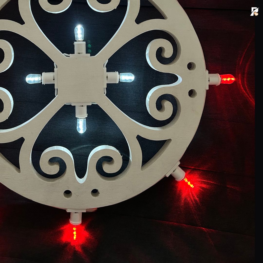 Luminaria Salentina PALLINA DI NATALE NGRAZIATA