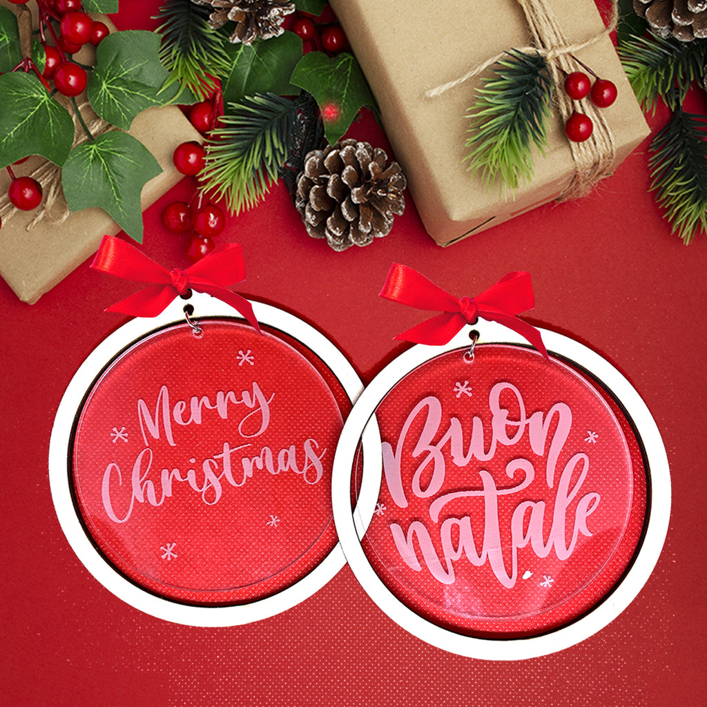 Pallina di Natale FRASE