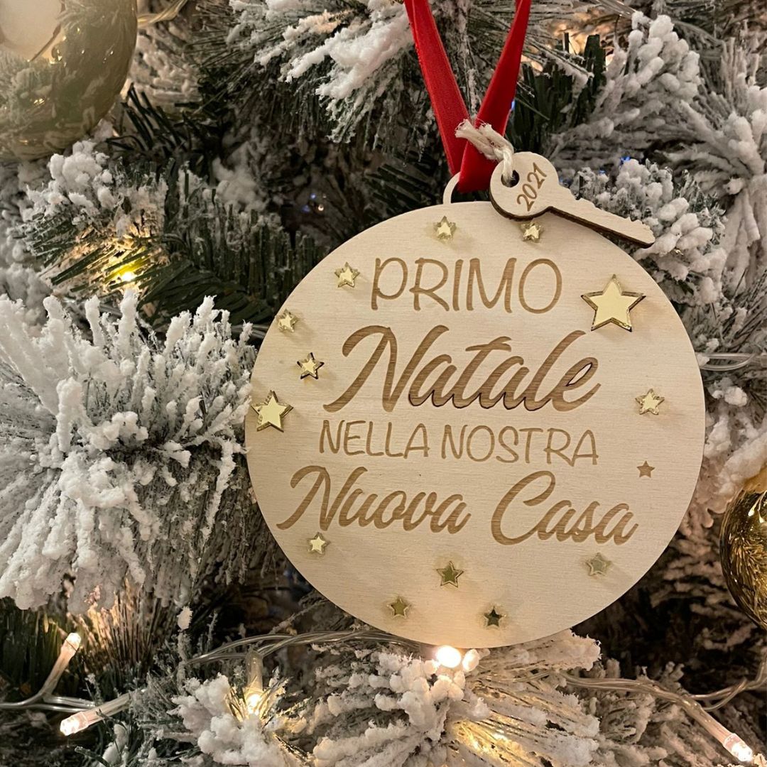 Pallina di Natale NUOVA CASA